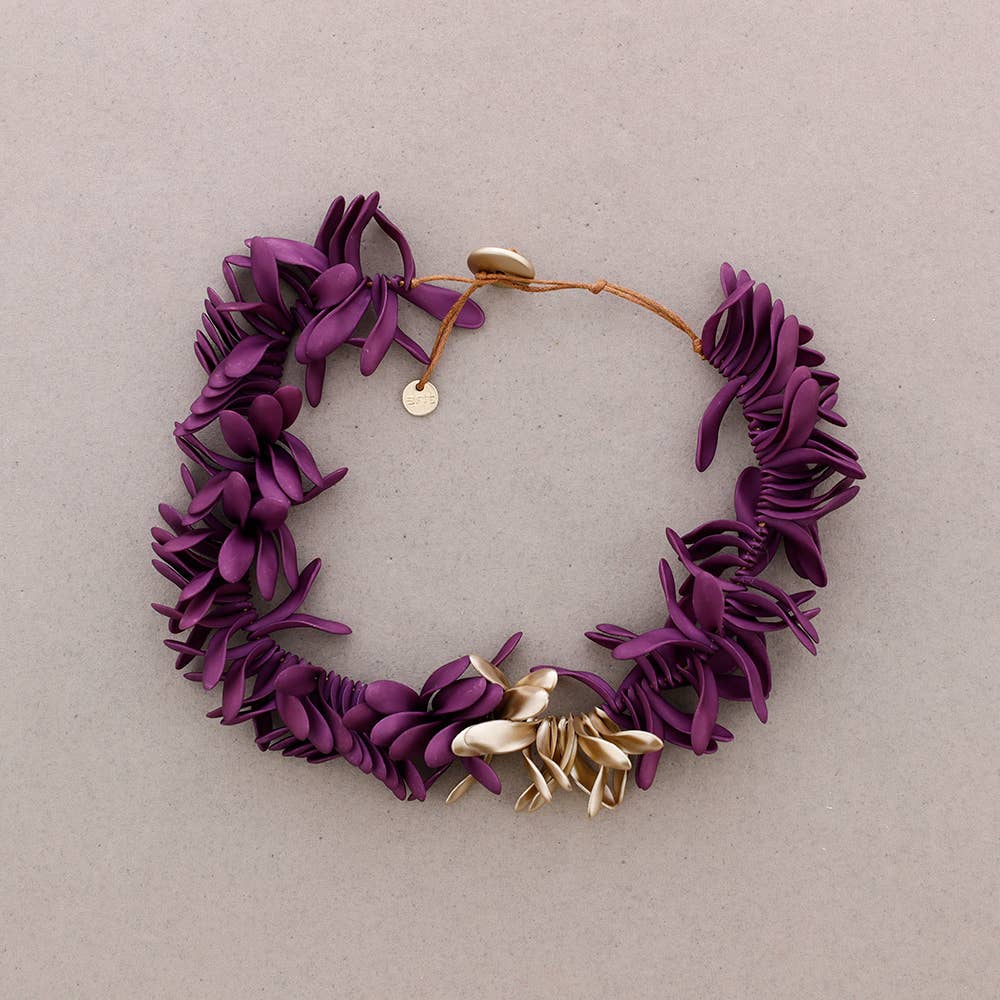Sonata - Wholesale Choker/Collar - Petalos Resin Necklace10
