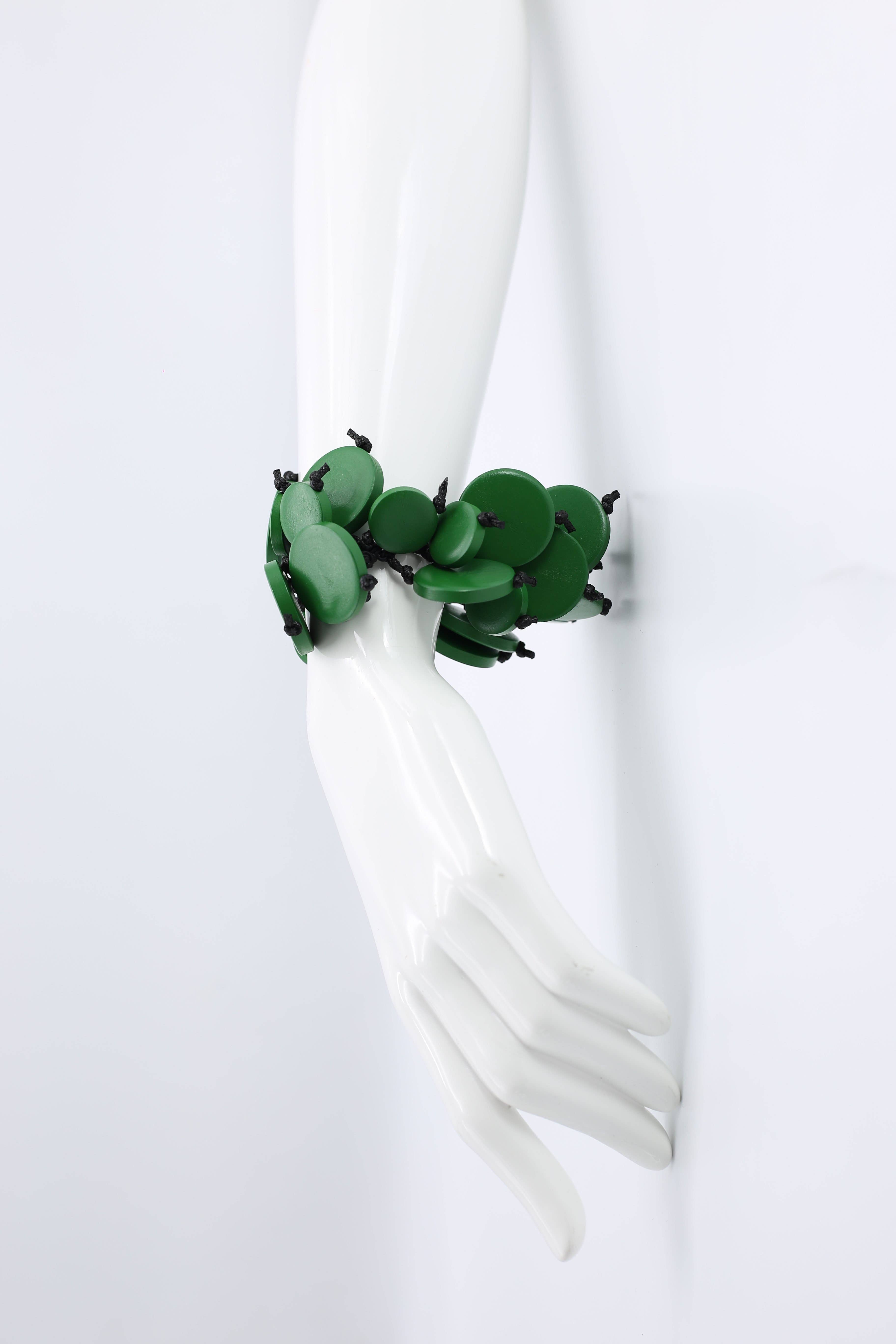 Jianhui London – Pulseira por atacado – Pulseira Feita à Mão de Madeira Recuperada – Forma Única de Moeda10