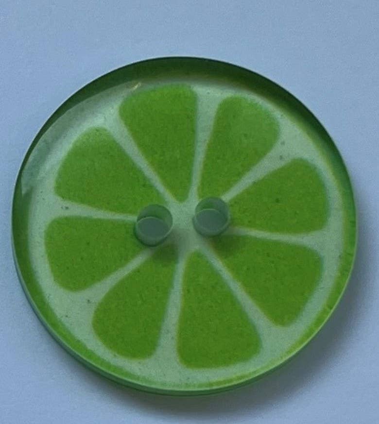 NEMARK - Wholesale Sewing Button/Snap - TRANSPARENT BUTTON WITH FRUIT PRINT3