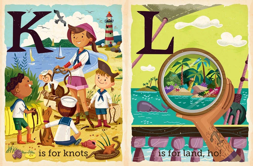 Gibbs Smith - Wholesale Baby & Toddler Book (0-2) - P is for Pirate2