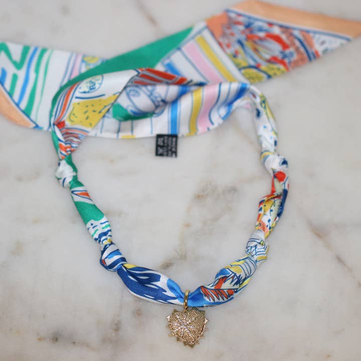 Deep South Originals Inc. - Wholesale Pendant/Charm Necklace - Della Scarf Necklace ~ Small Batch2