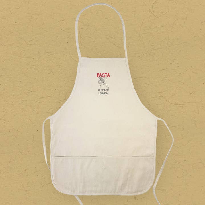 Pasta is My Love Language - Women's Apron for wholesale by Boheme Bliss