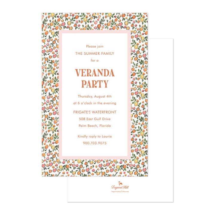 Zitrusbaum Eingeladene Einladung für den Großhandel von Dogwood Hill