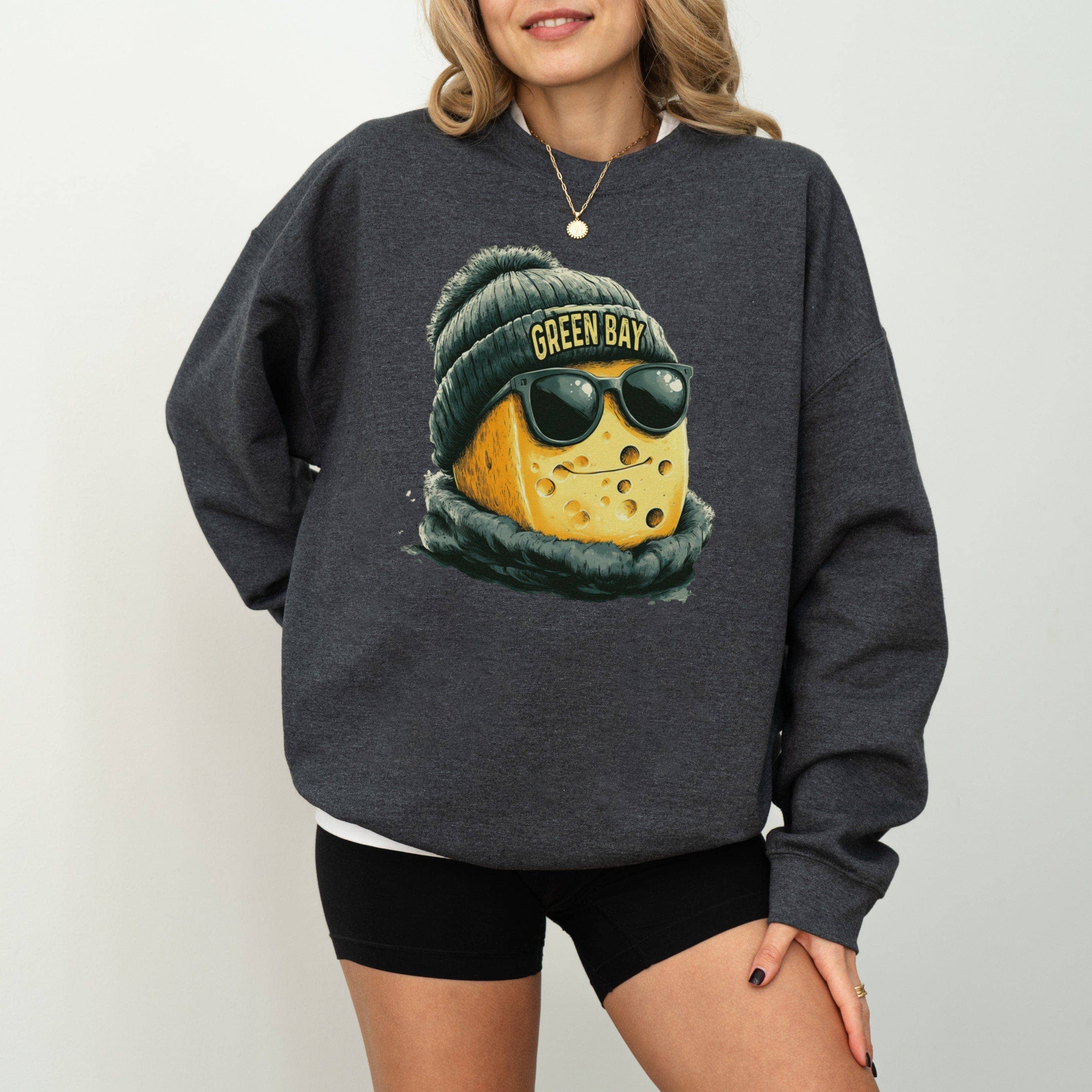 Hello Team Spirit - Wholesale Graphic Sweatshirt - Women's - Green Bay Sweatshirt1