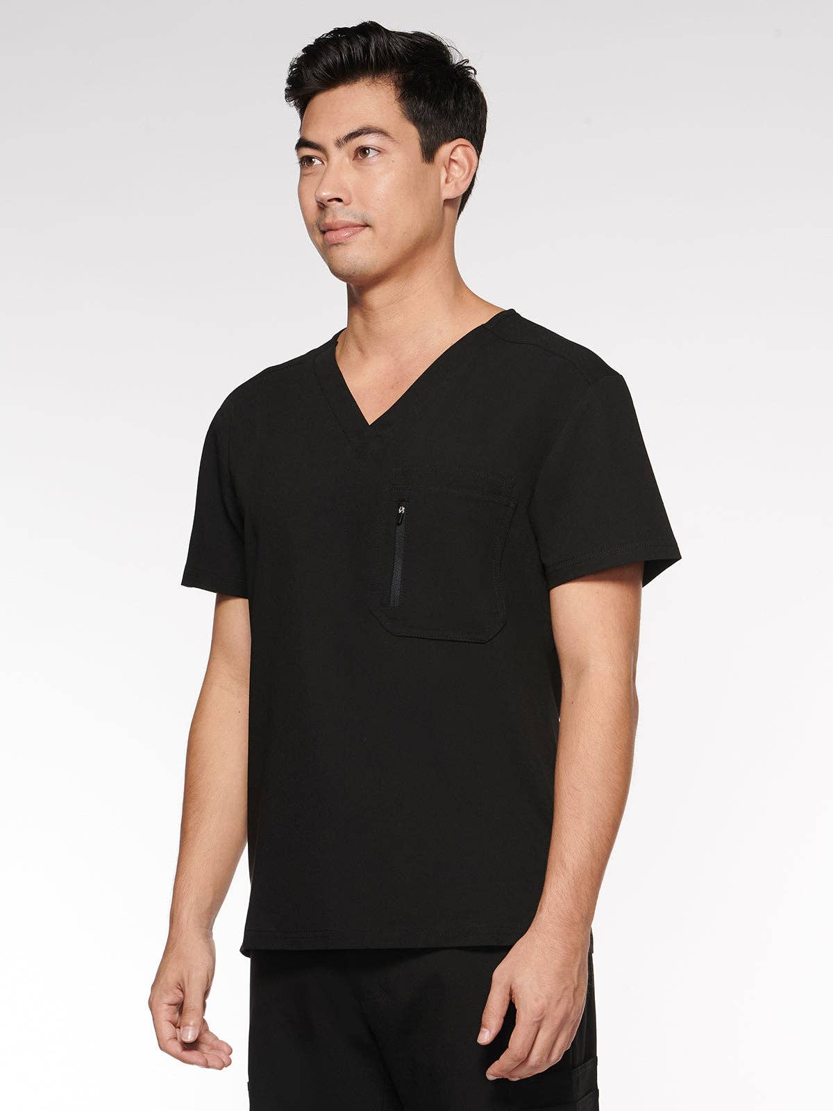 Aura Naturale - Venta al por mayor Uniforme de sanidad - Hombre - Caspian Hombre Clásico Cuello en V con 4 Bolsillos Blusa de Uniforme Médico (95001)9