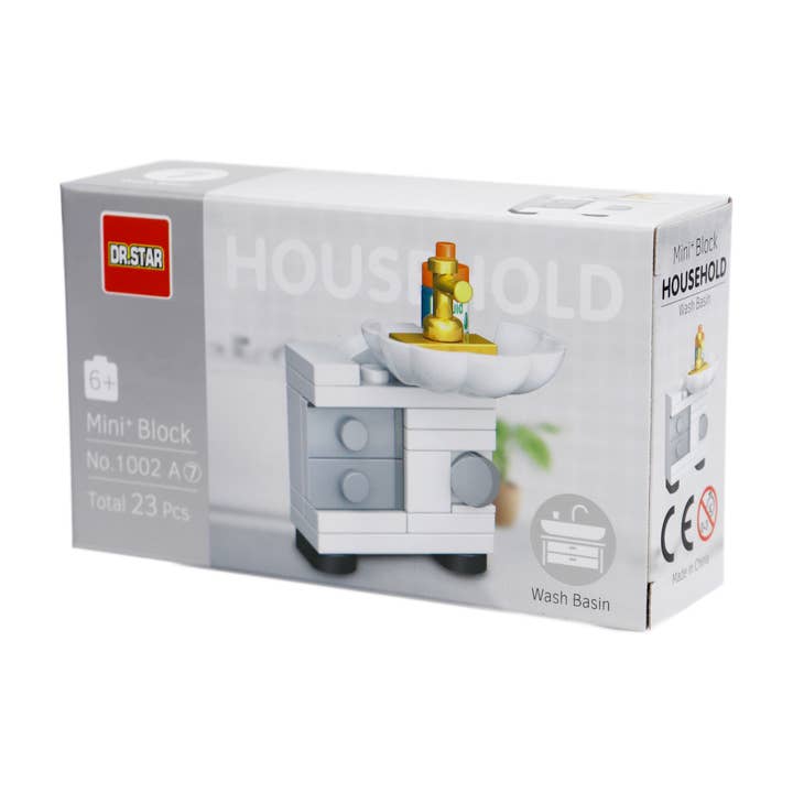 Cap Zone - Wholesale Building Set - Kids - Household Appliances Building Block Kit - 12 pcs8