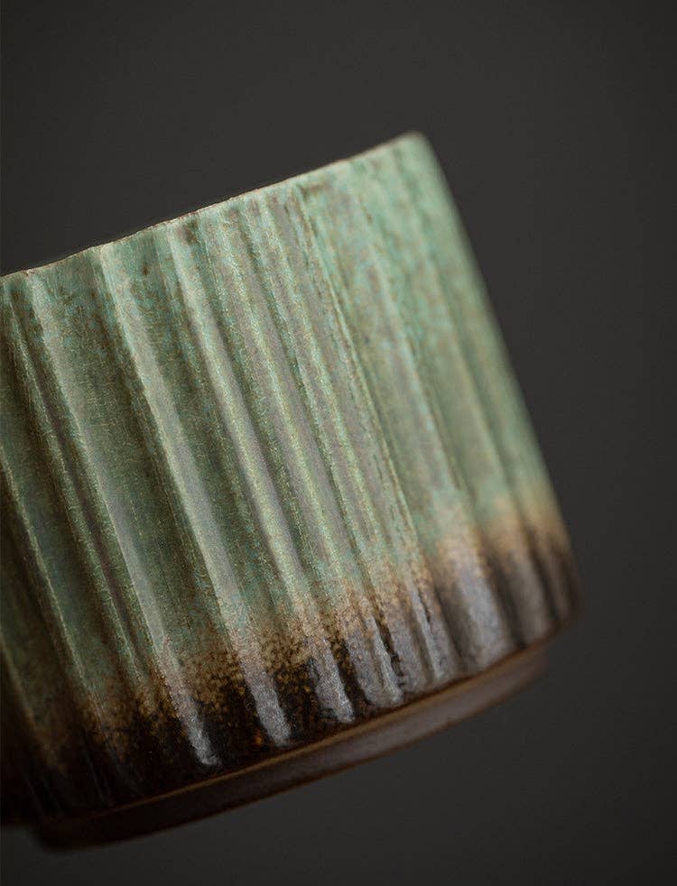 Gohobi （We cover U.S. import duties） - Wholesale Coffee Mug - Gohobi Japanese Style Ceramic Coffee Mug with Saucer Set 00722