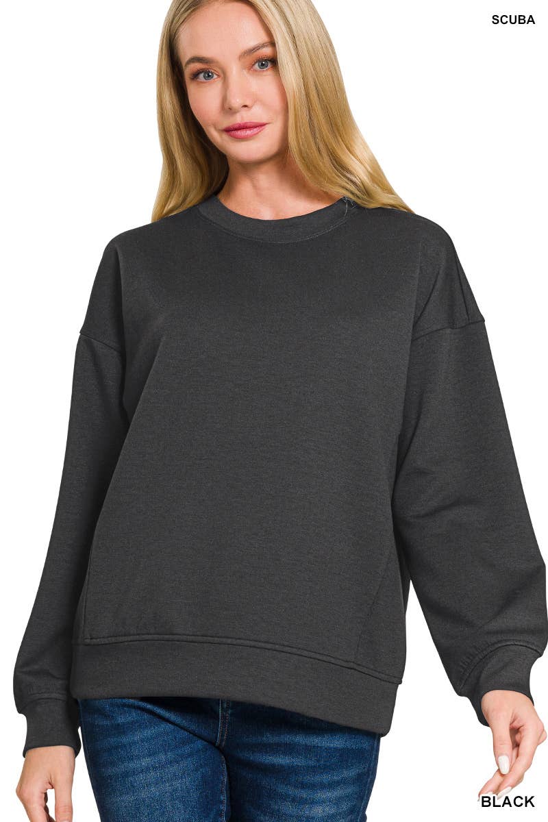 42POPS - Wholesale Sweatshirt - Women's - Round Neck Sweatshirts24