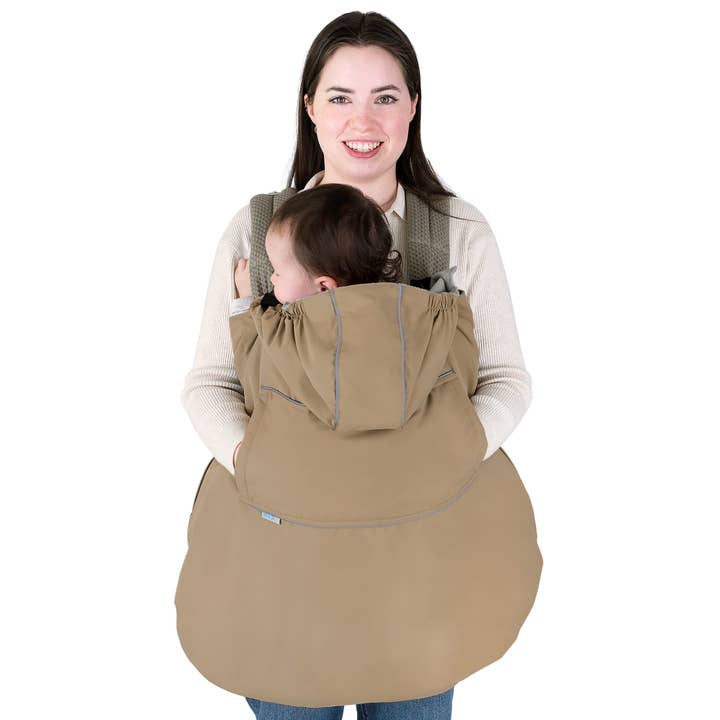 Jan & Jul - Wholesale Car Seat Cover - Kids & Baby - Soft Brown | Cozy-Dry Baby Carrier Cover1