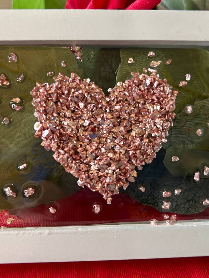 KYSTNÆRE VALENTINS HJERTE rammer for engroshandel hos Sea Dreams Coastal Art