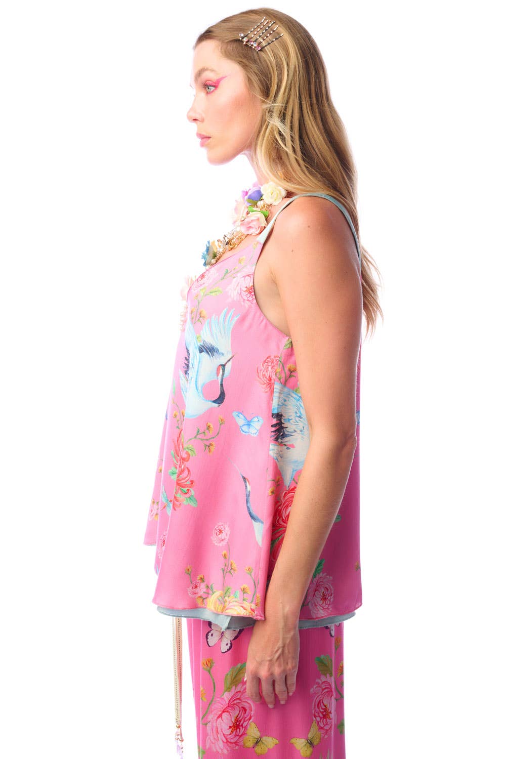 Rose Legenden om den vändbara cami med trana för wholesale på Faire7