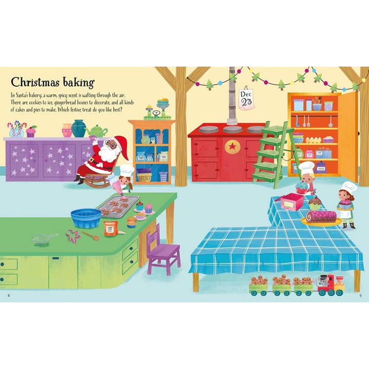 HarperCollins - Wholesale Coloring & Activity Book - Kids & Baby - First Sticker Book Christmas : Usborne4