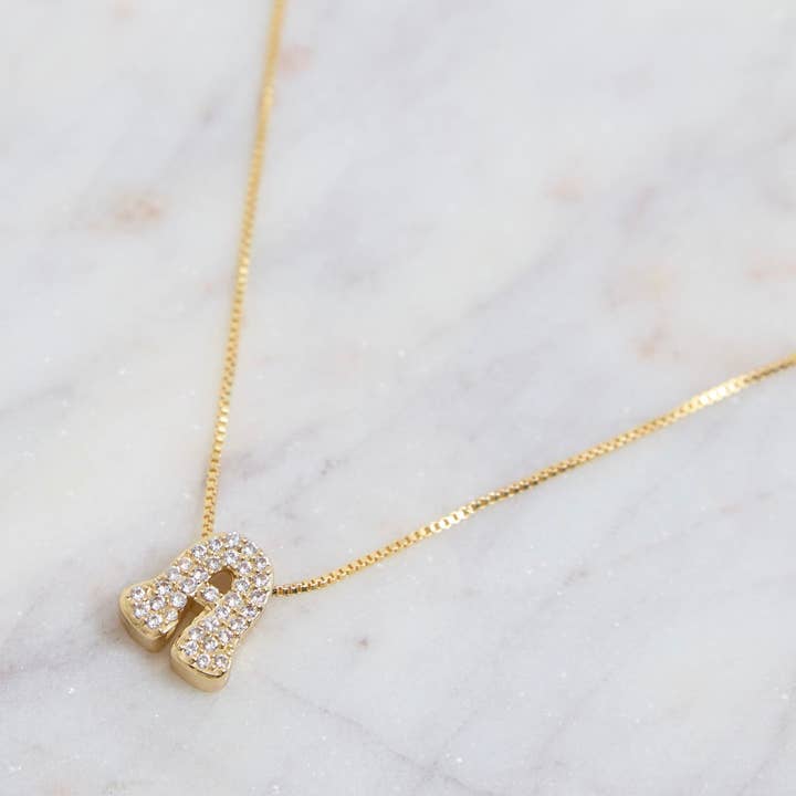 Everyday Initial Necklace for wholesale by Belle By Elle