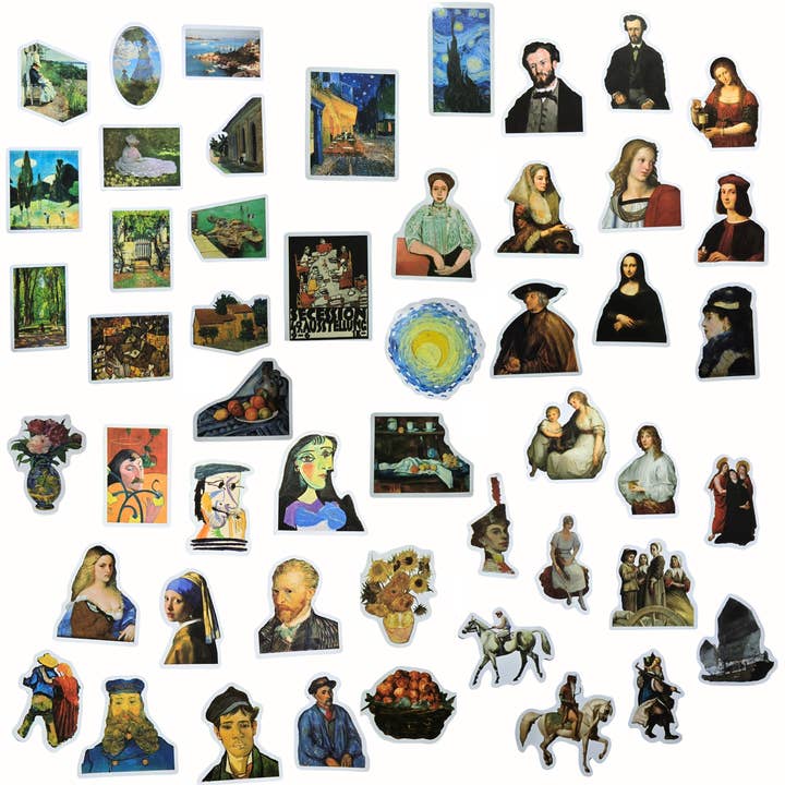 Art Stickers for Museum Gift Shops, Famous Artists Painting and other Purchase Wholesale world famous original. Free Returns & Net 60 Terms on Faire trending on Faire.