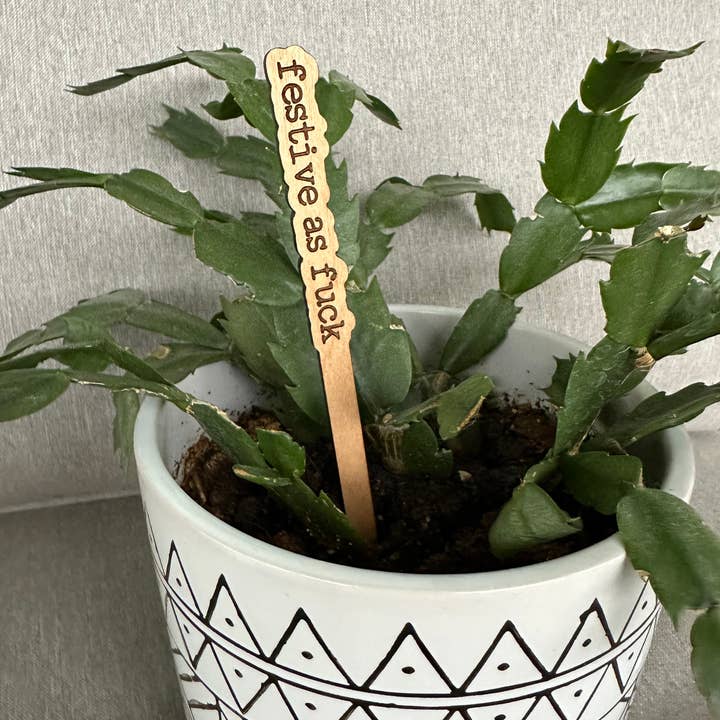 Dogwood and Dust - Wholesale Garden/Lawn Stake - Snarky Holiday Christmas Gift Plant Sticks Signs3