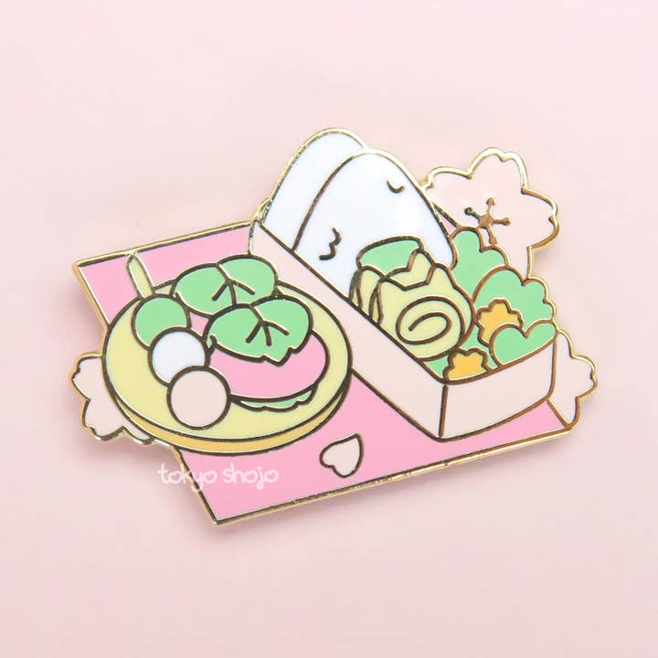 Hanami Bento Pin for wholesale by tokyo shojo