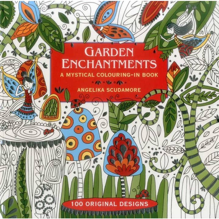 Garden Enchantments: A Mystical Colouring for wholesale by Microcosm Publishing & Distribution