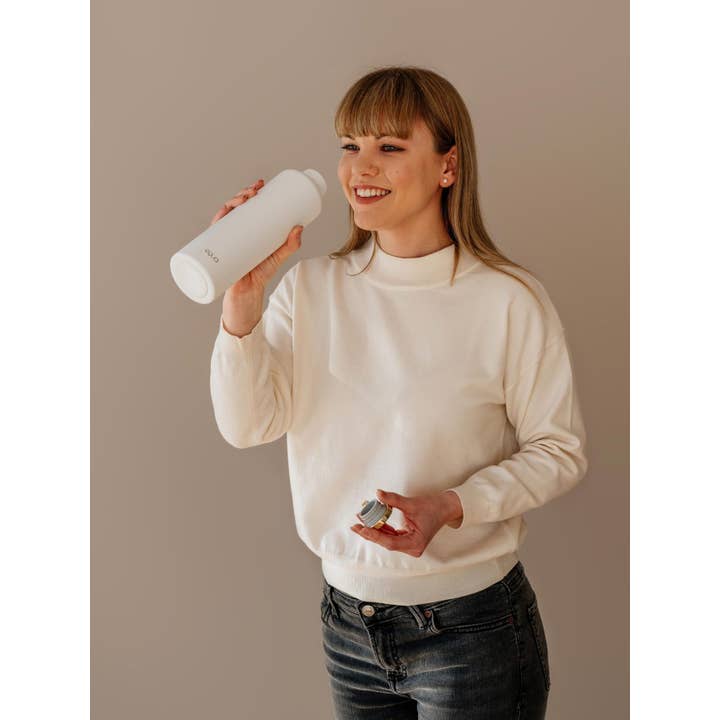 EQUA - Wholesale Water Bottle - Classy Thermo - Snow White3