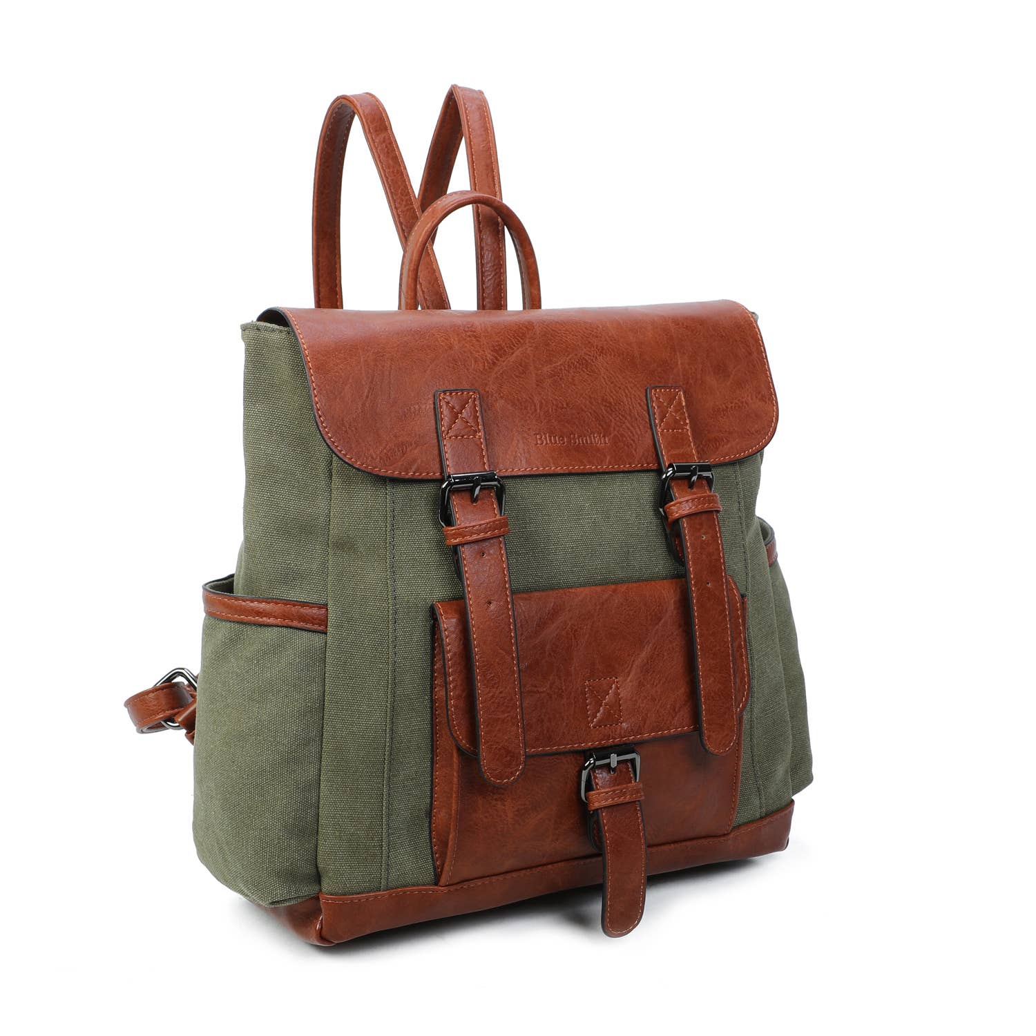 INES DELAURE - Wholesale Backpack - Women's - Two-material backpack0