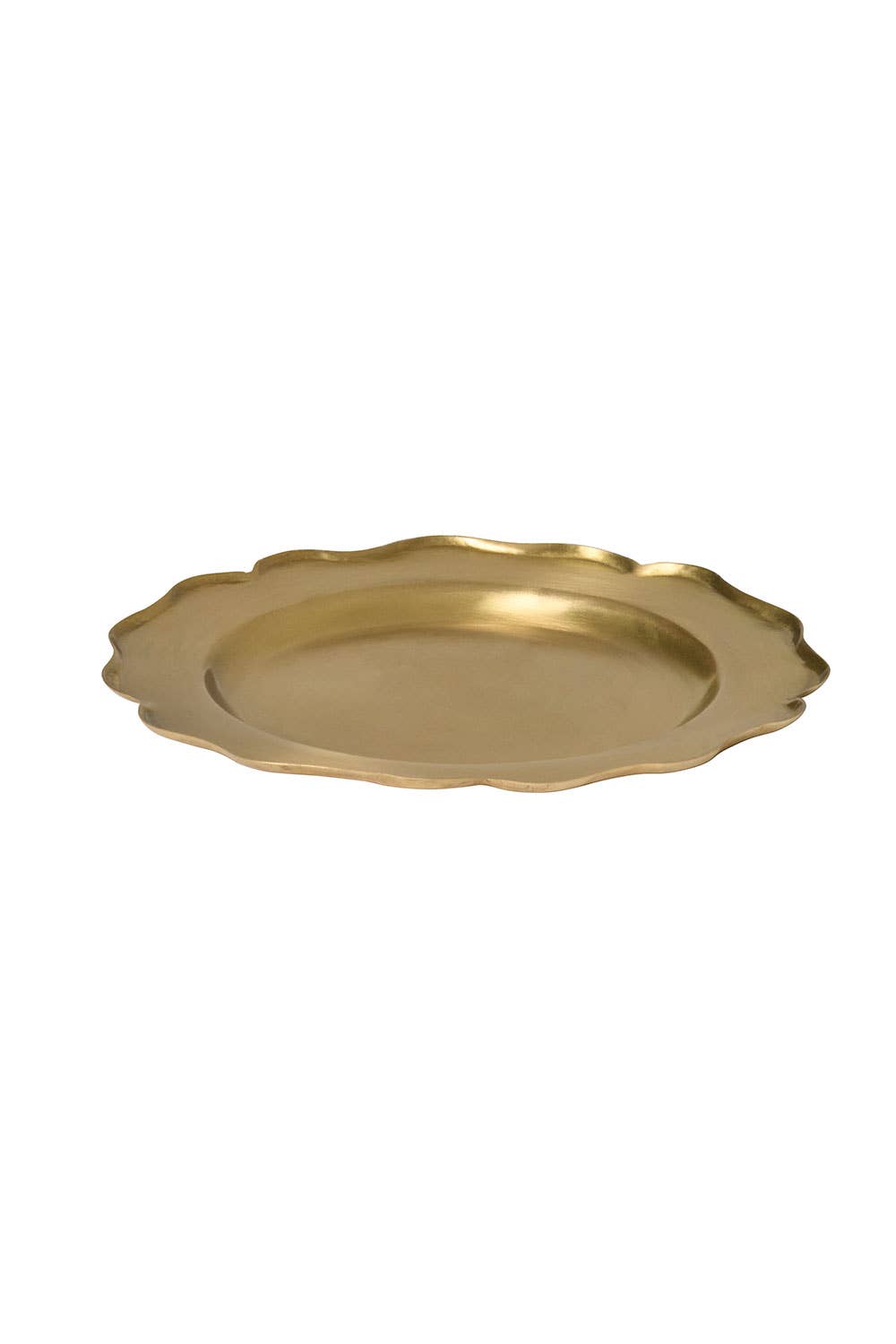 Fog Linen Work - Wholesale Decorative Tray - Brass Decorative Plate (M)2