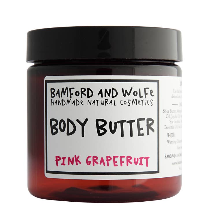 Bamford and Wolfe Body Butter Pink Grapefruit for wholesale by Bamford and Wolfe
