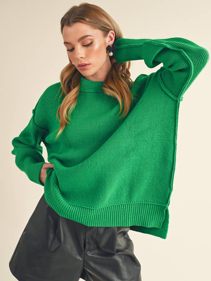 AEMI + CO - Wholesale Knit Sweater - Women's - 3152DK Ina Sweater 5