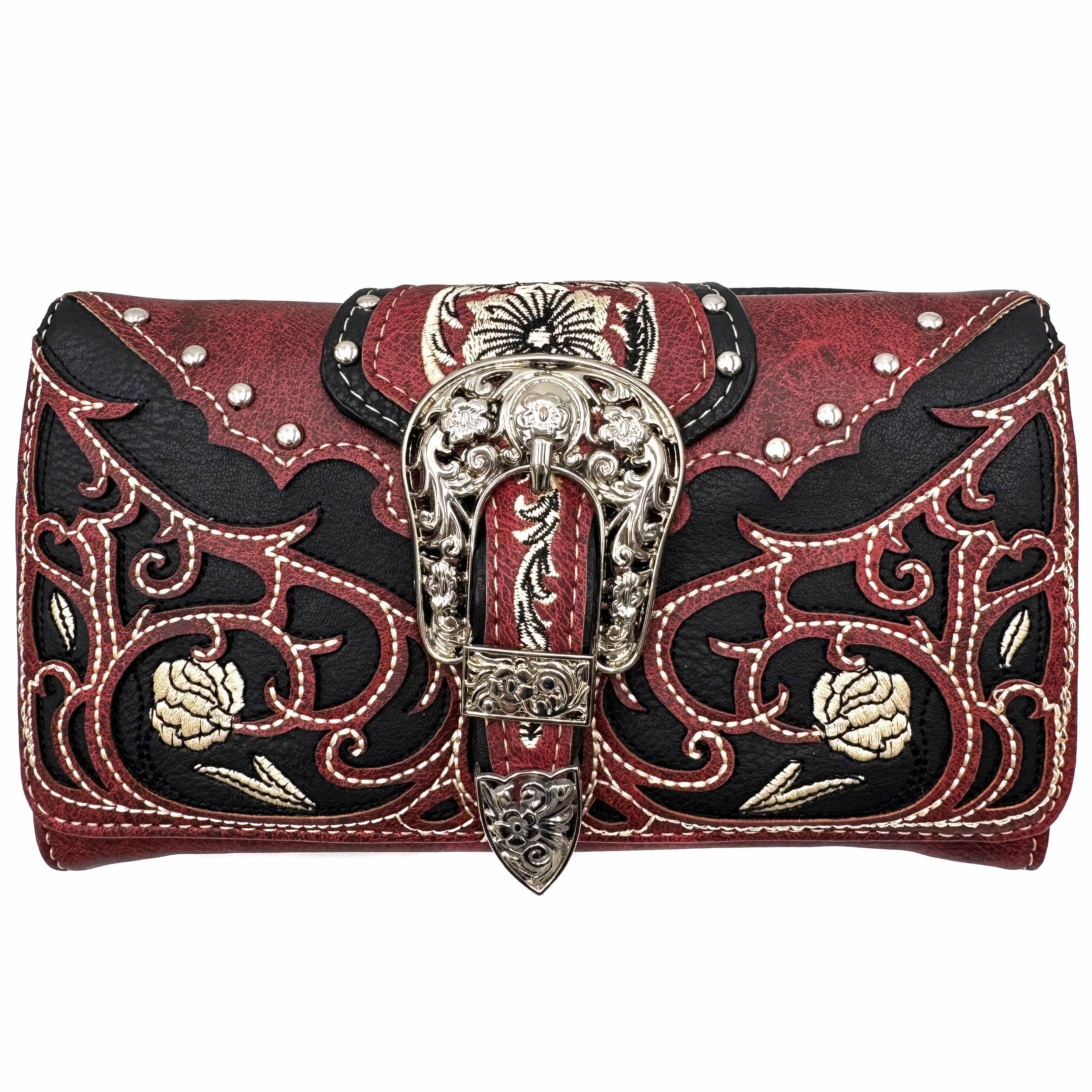 Lunar Deer - Wholesale Portemonnee - Dames - Westers Bloemenrank Portemonnee3