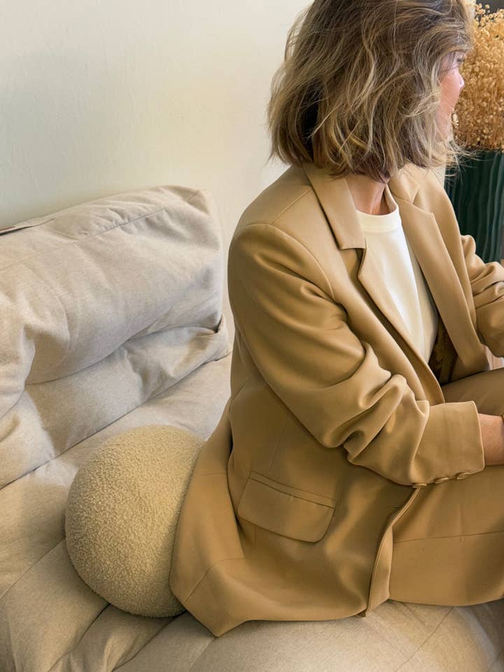 Klassischer Blazer boska Beige für den Großhandel von boska collection
