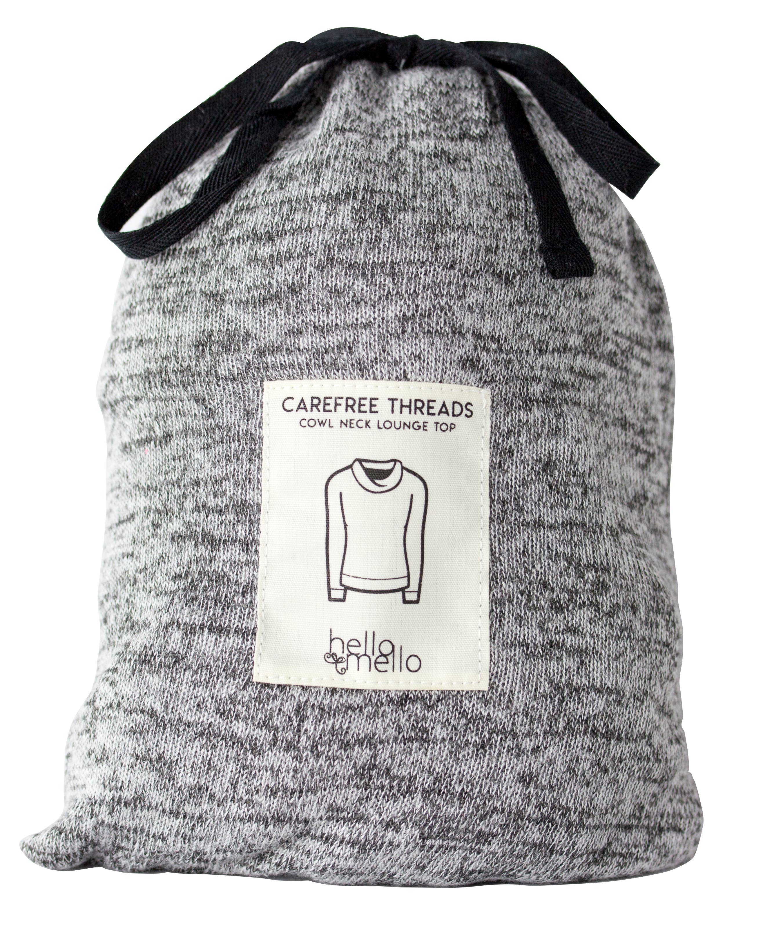 DM Merchandising - Wholesale Tunic Sweater - Women's - Hello Mello Carefree Threads Cowl Neck Top Open Stock2