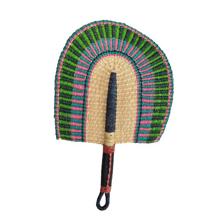 African Heritage LLC - Wholesale Handheld Folding Fan - Antique hand fan | Ceremony program fan | Wedding fan programs | Vintage hand fan