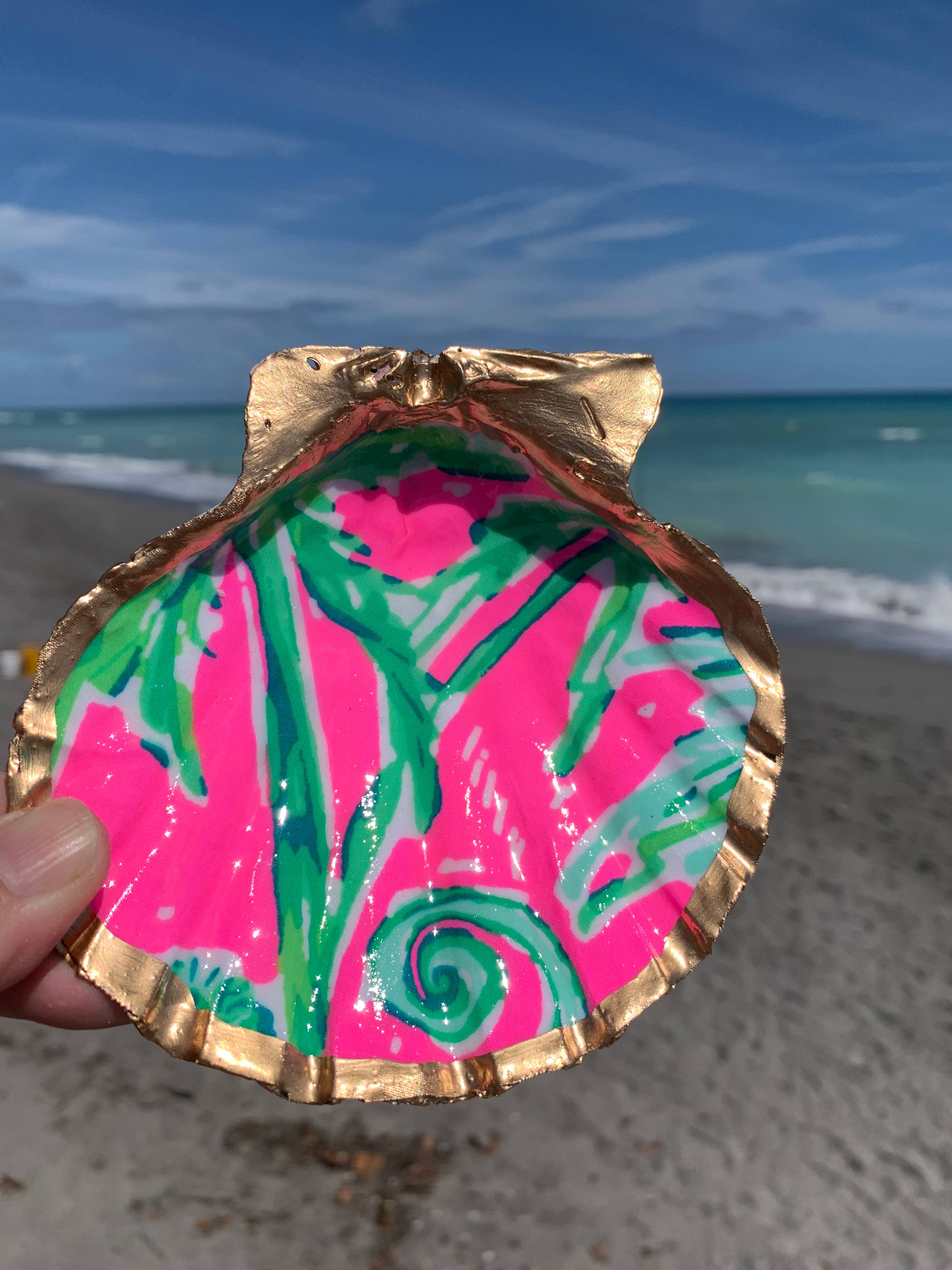 DogFish Design 13 - Wholesale Jewelry Dish - Palm Beach Trinket Shells7