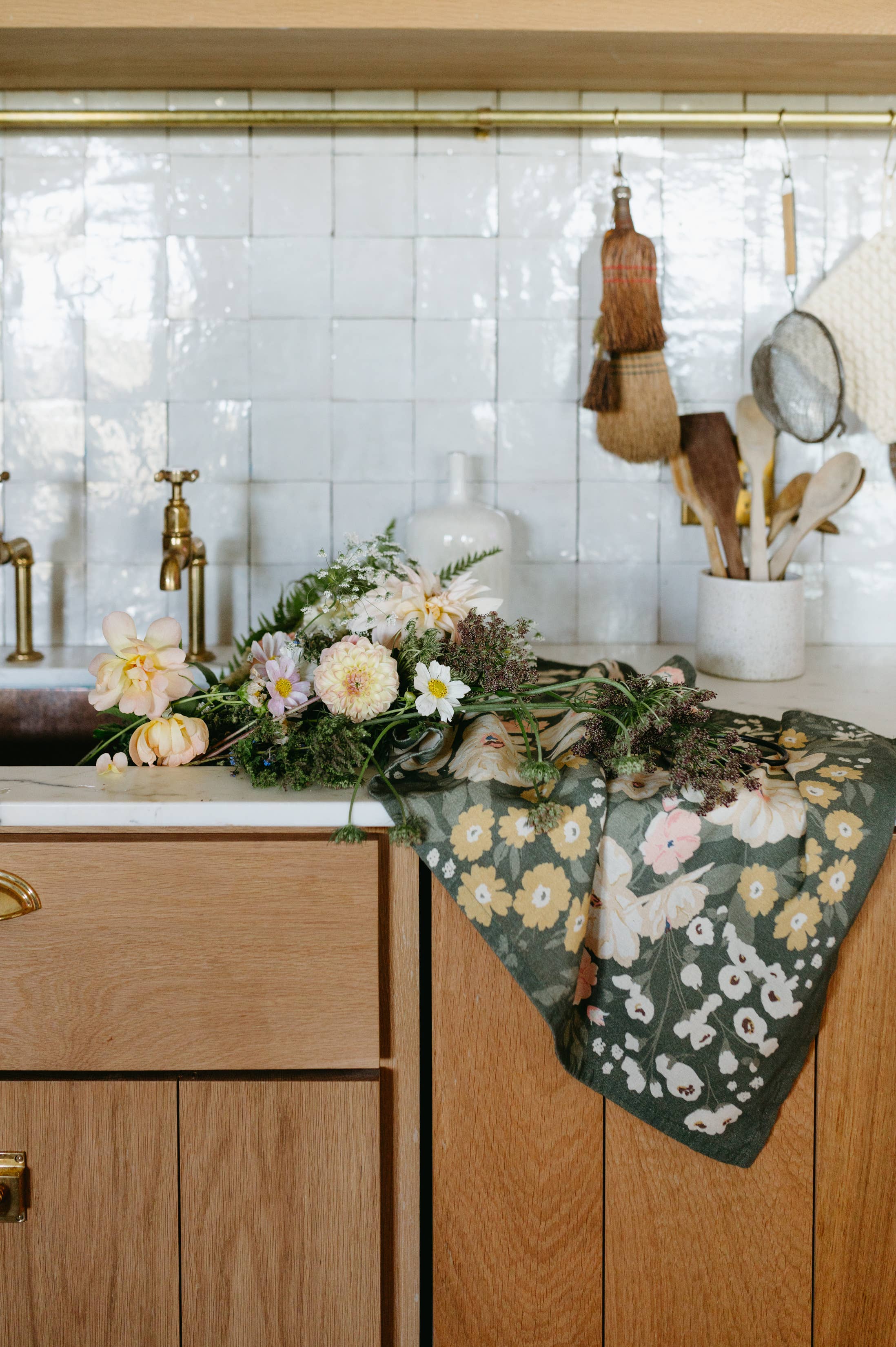 Flowerie - Wholesale Tea Towel - Homebody Tea Towel | Lush Meadow3