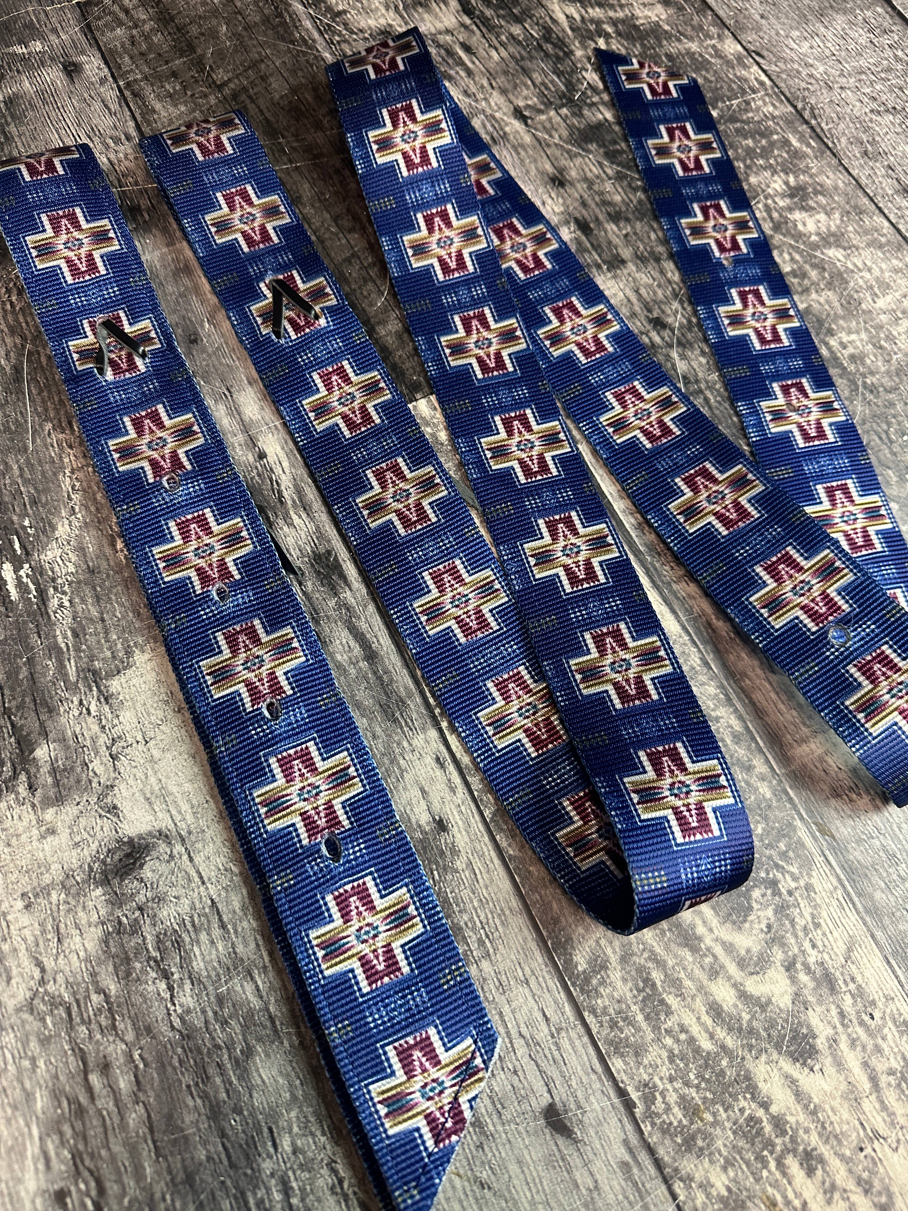 Schulz Equine - Wholesale Paardrijuitrusting - Set van nylon Latigo en Off Billet16