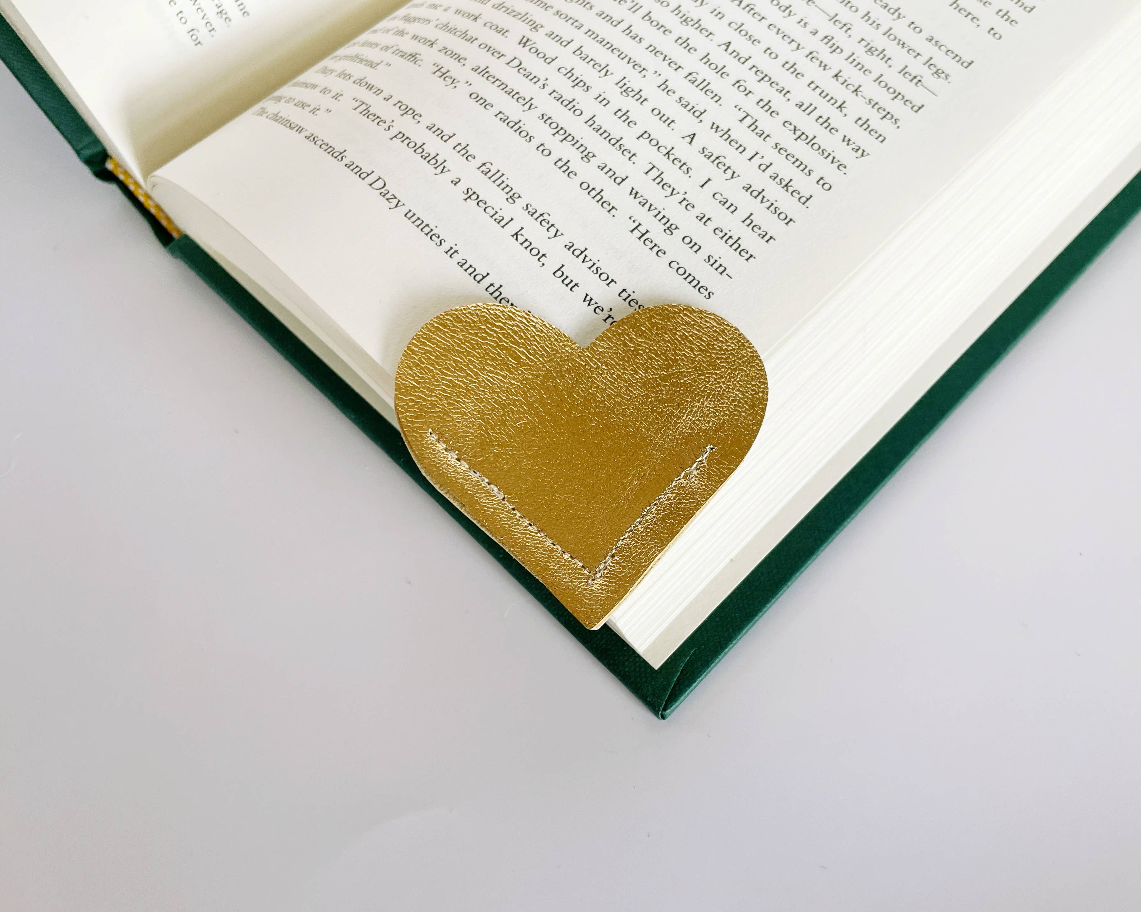 Jennifer Lesley - Wholesale Bookmark - Leather Bookmark – Gold Foil0