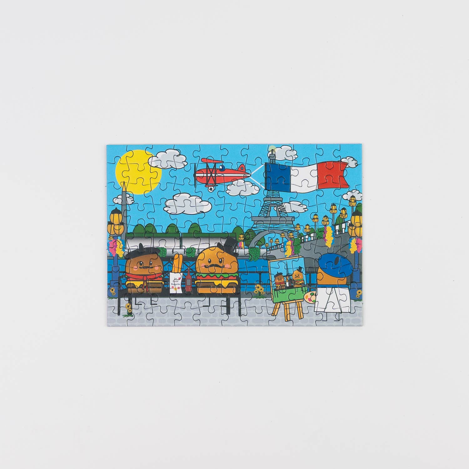 Sunshine Puzzles - Wholesale Puzzle - Adult - PARIS, 99-piece mini puzzle1