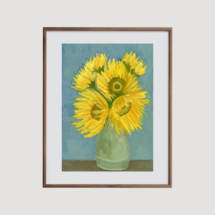 Sunflower Still Life for wholesale by Michelle McGuire Studio