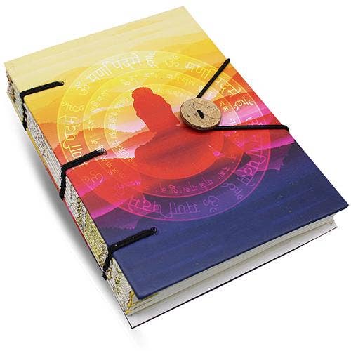 Diario Om Mantra 17x12cm per la vendita all'ingrosso da parte di Green Tree