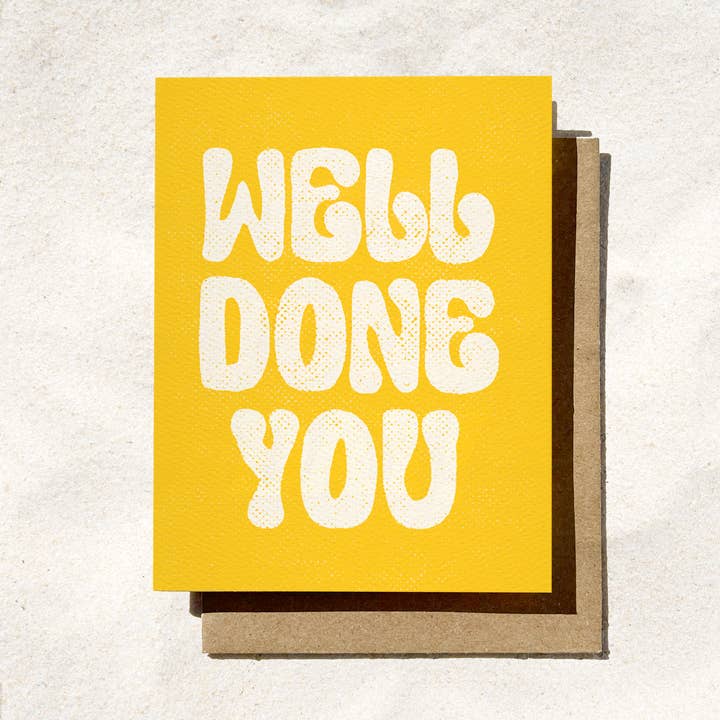 Daydream Prints - Vente Cartes de félicitations - Carte Bravo | Carte de félicitations | Carte de diplôme