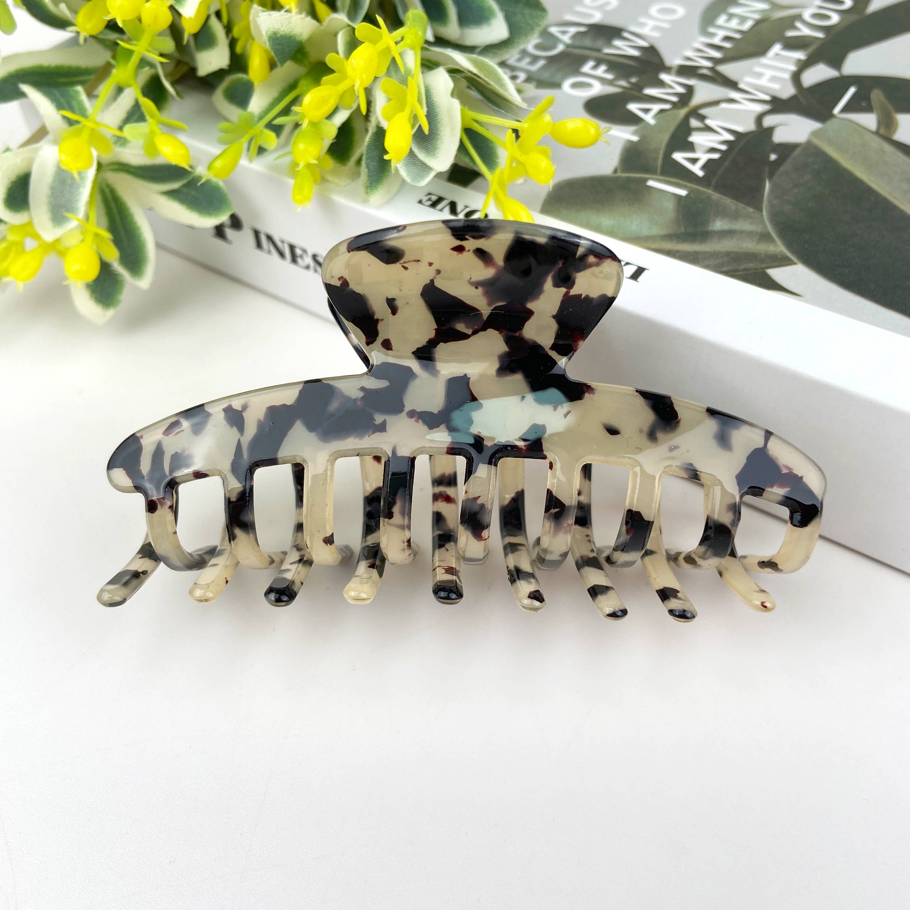 mildstyles – Clips para cabelo - Mulher por atacado – Crush Chita Pele Garra Clip4