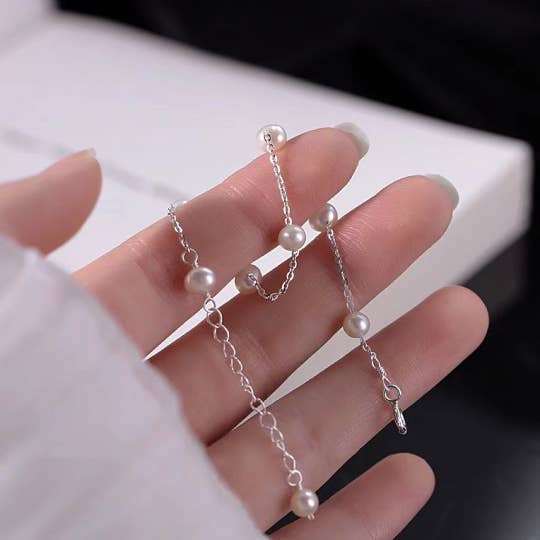 happyzzzsu - Wholesale Beaded Bracelet - Handmade Freshwater Pearl Bracelet8