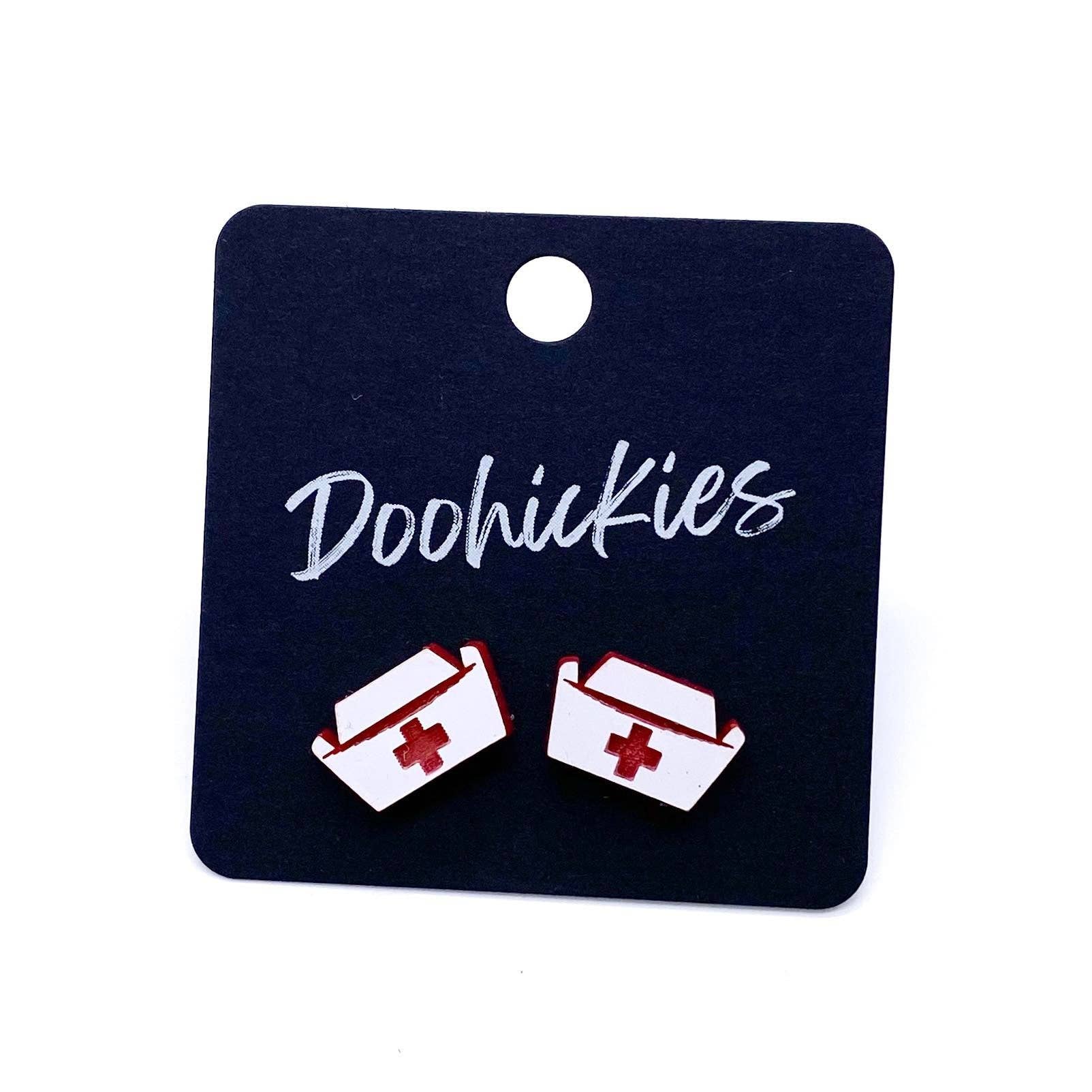 Doohickies - Wholesale Stud/Post Earrings - Nurse Appreciation Singles -Nurse Earrings4