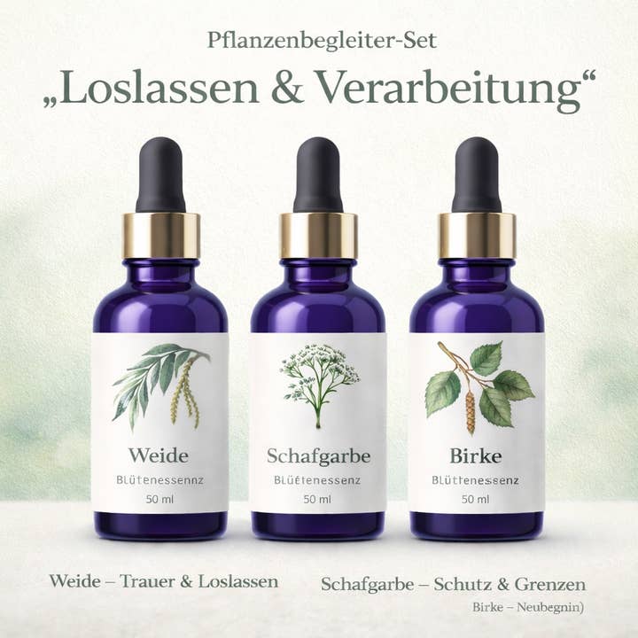 Plant Companion Set "Letting Go & Processing" for wholesale by Kreutherkraft Manufaktur