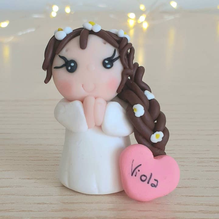 Lembrancinha menina primeira comunhão, mini eu por atacado de SabrinaDesign