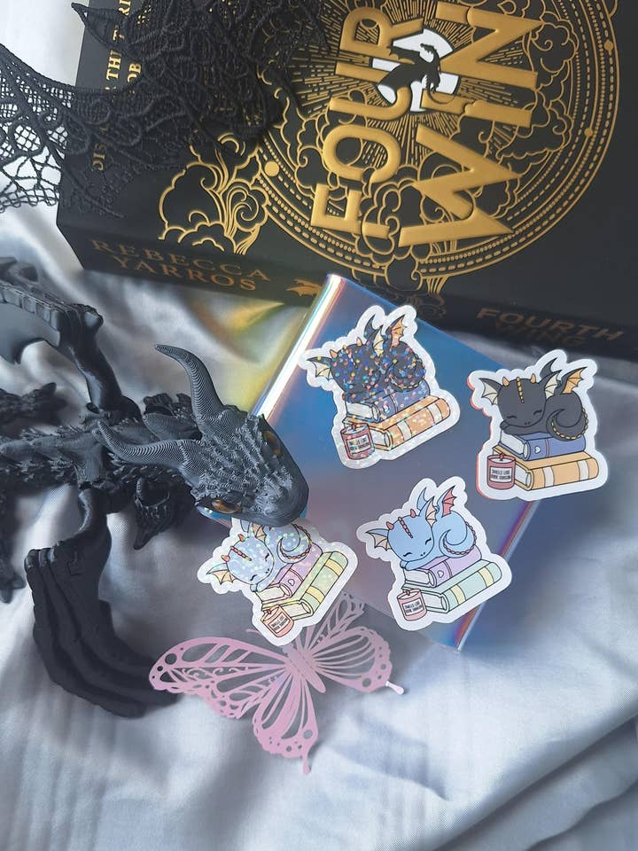 Fantasy Reader Sticker - Bookish Sticker - Kindle Sticker for wholesale by Bookish Club UK