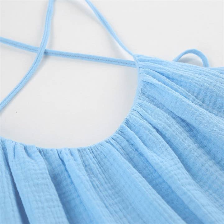 UZ Wholesale Store - Wholesale Nightgown – Women’s - Elegant Backless Nightgown with Loose Fit and Spaghetti Straps6