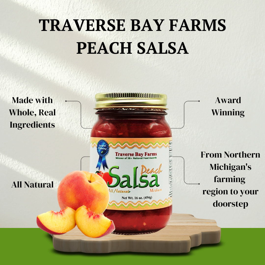 Traverse Bay Farms / Fruit Advantage - Wholesale Salsa - Peach Salsa - Medium3