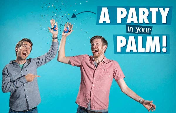 Vat19 - Wholesale Party Popper - Confetti High-Fives1