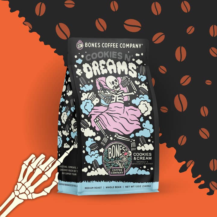 Cookies N' Dreams Coffee | 12oz | Whole Bean & Ground and other Purchase Wholesale cafe cookies. Free Returns & Net 60 Terms on Faire trending on Faire.