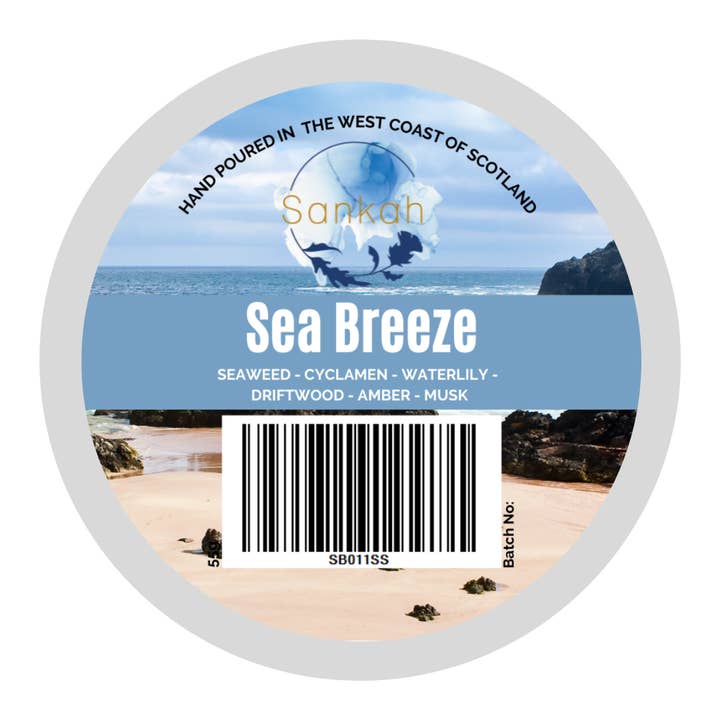 Sea Breeze Wax Melt Segment Pot for wholesale by Sankah