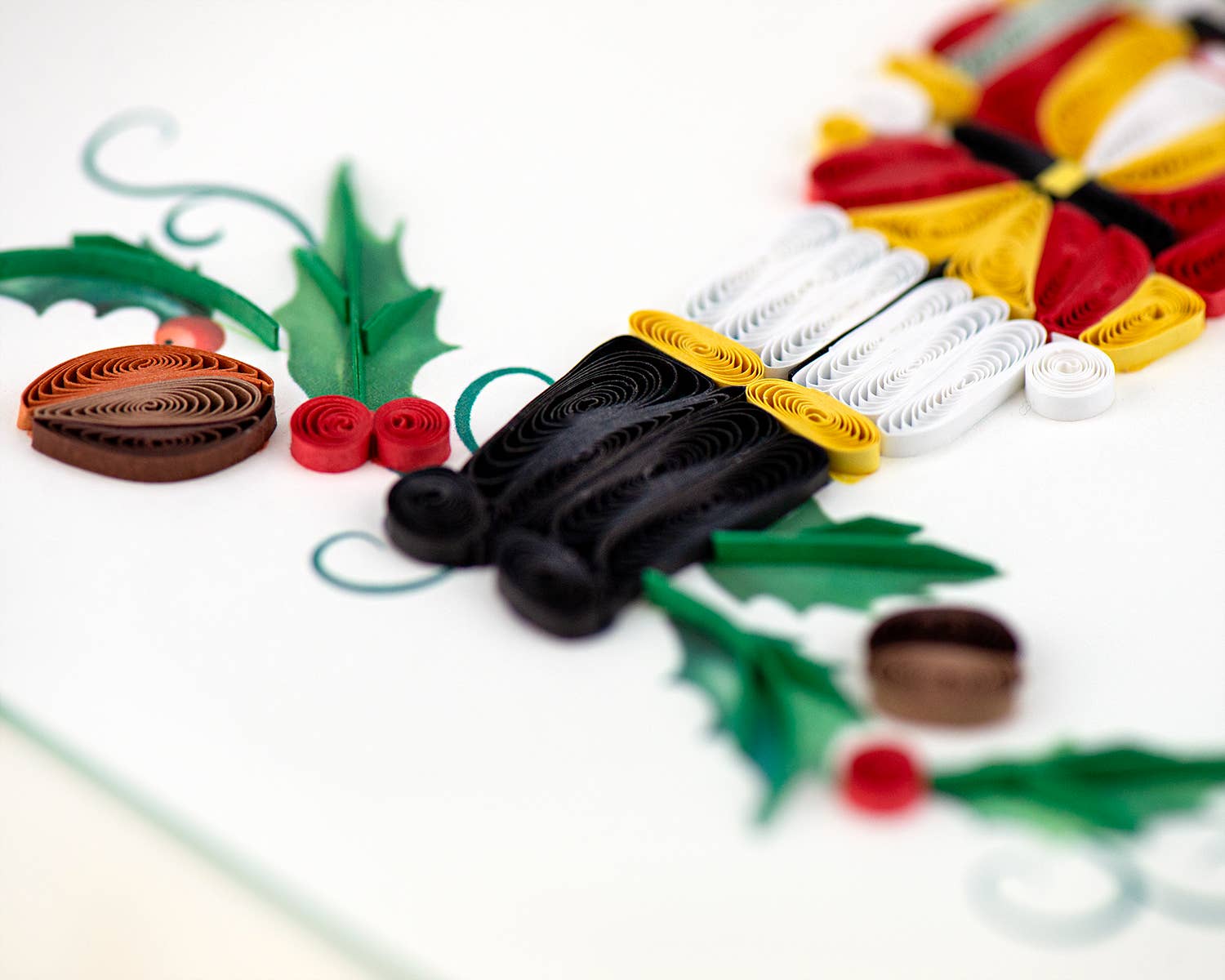 Quilling Card - Wholesale Christmas Card - Nutcracker2